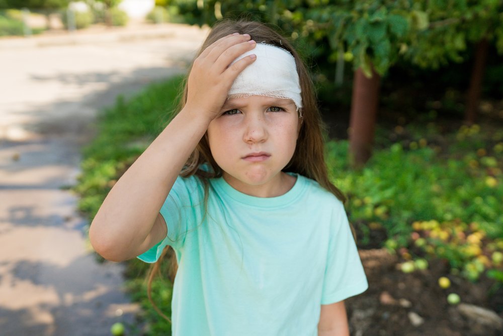 female-child-hits-head-and-now-has-bandage